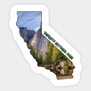 California (Yosemite National Park) Sticker